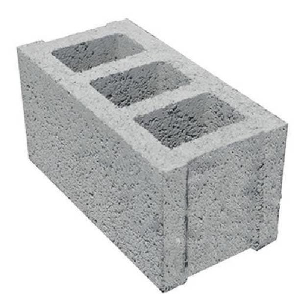 Hollow blocks stacked at VCP yard